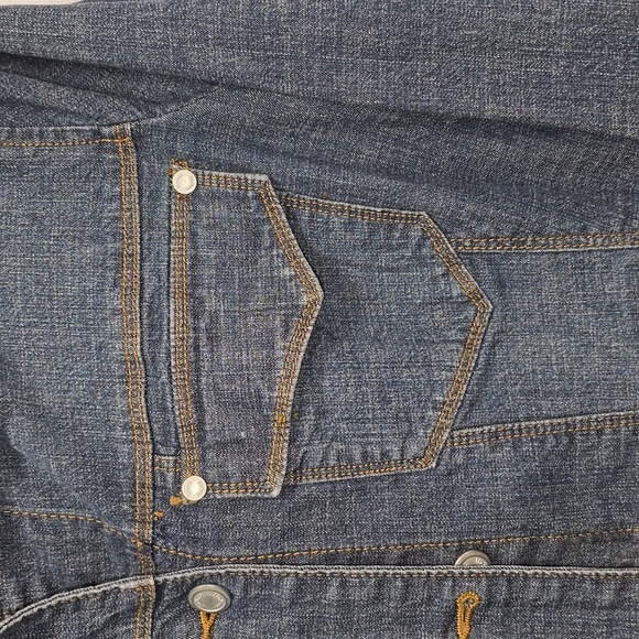Liz & Co. Woman Stretch Jean Jacket Womens Size 1x - Picture 4 of 13